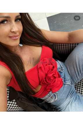 BL261 Top Maree Czerwony