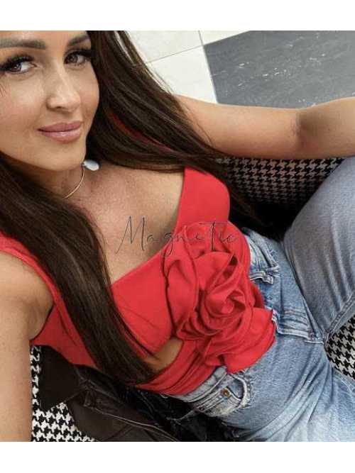 BL261 Top Maree Czerwony