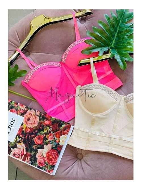 ML272 Gorset Flow Różowy