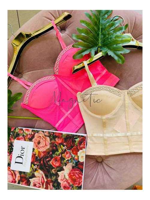 ML272 Gorset Flow Beżowy