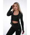 BR595 Bluza Brandenburg Fitness Czarna