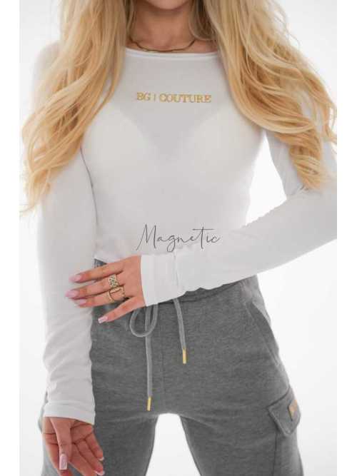 BR590 Bluzka Brandenburg Ideal Biała