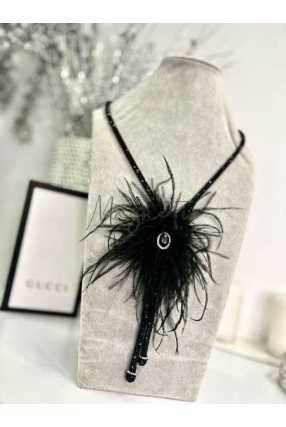 N457 Naszyjnik Black Swan