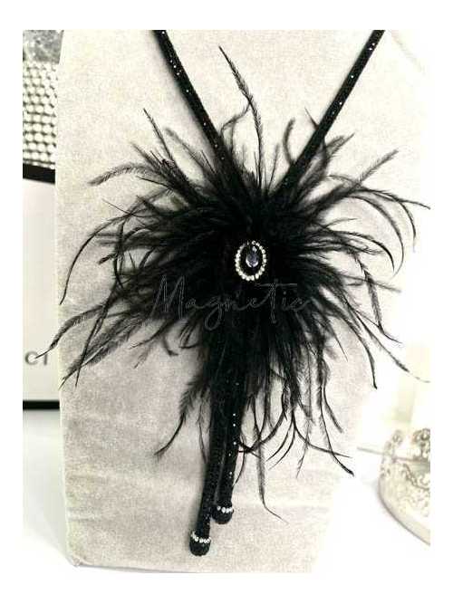 N457 Naszyjnik Black Swan