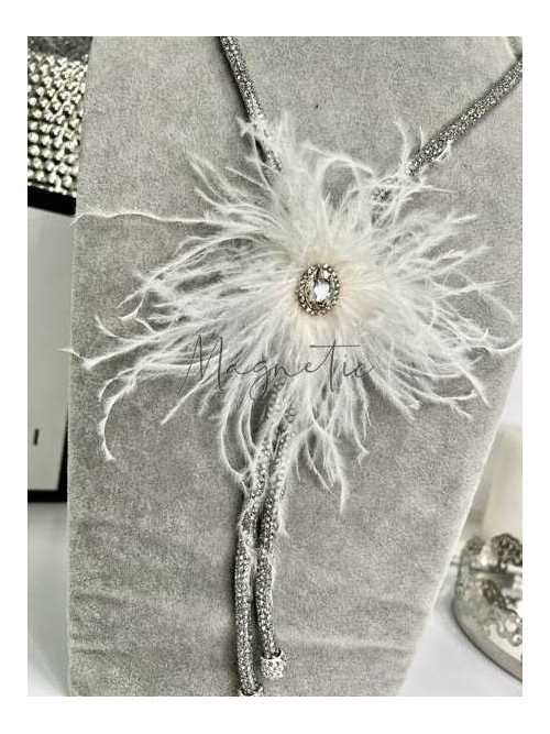 N457 Naszyjnik Silver Swan