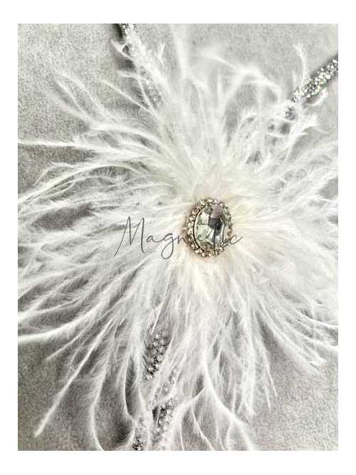 N457 Naszyjnik Silver Swan