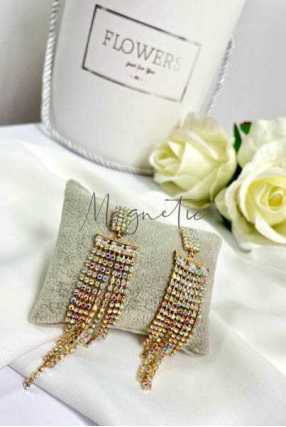 K476 Kolczyki Diamond Shine Gold