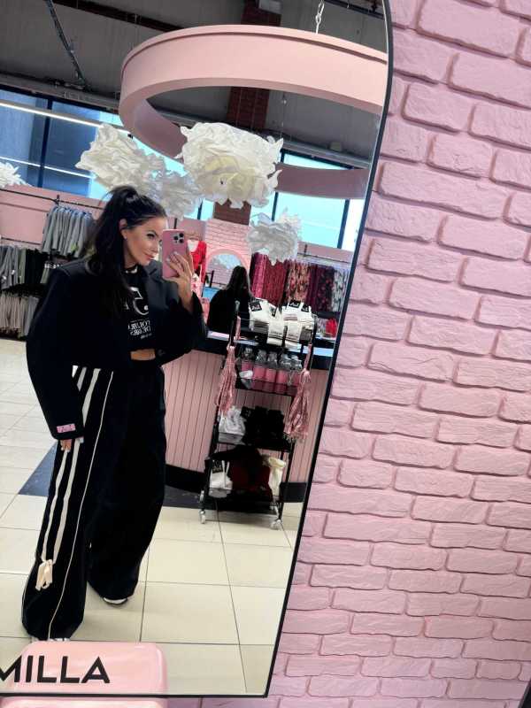 LM750 Marynarka La Milla Naszywka Logo  Czarna