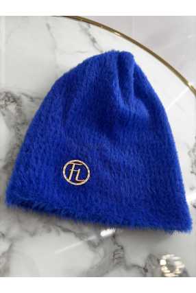 C405 Czapka Milo Niebieska