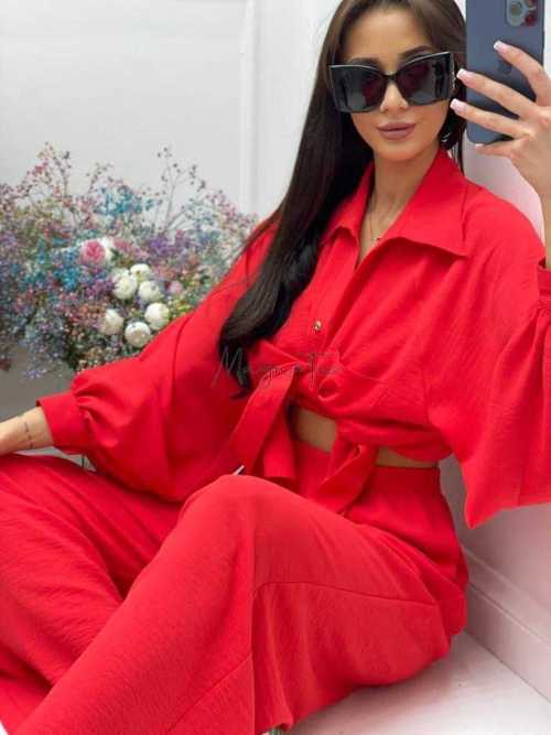 ML279 Komplet 3-częściowy z Opaska Lovely Czerwony