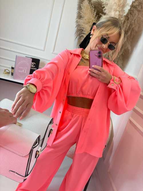 ML279 Komplet 3-częściowy z Opaska Lovely Neon Orange