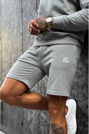 BR399 Spodenki Szorty Męskie BRANDENBRG ZONE Szare