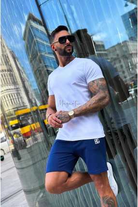 BR399 Spodenki Szorty Męskie BRANDENBRG ZONE Granatowe