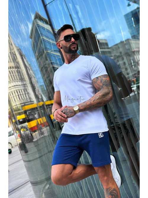 BR399 Spodenki Szorty Męskie BRANDENBRG ZONE Granatowe