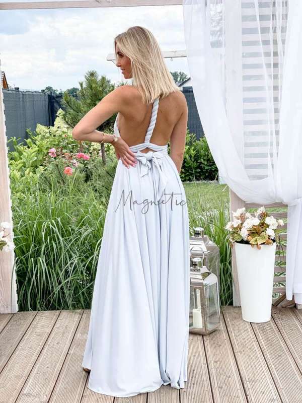 M237 Sukienka Maxi Molly Grey