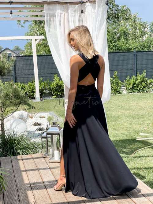 M237 Sukienka Maxi Molly Black