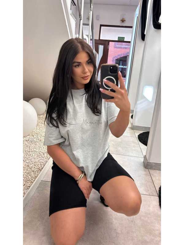 BC541 T-shirt Bocca Minimal Jasny Szary