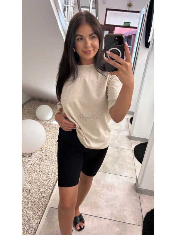 BC542 Elastyczne Kolarki Prążek Bawełna Czarne