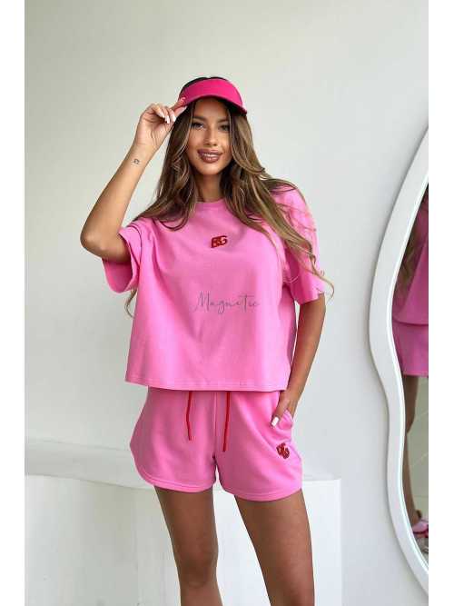 BR561 Szorty Spodenki Damskie BRANDENBURG DARE Różowe