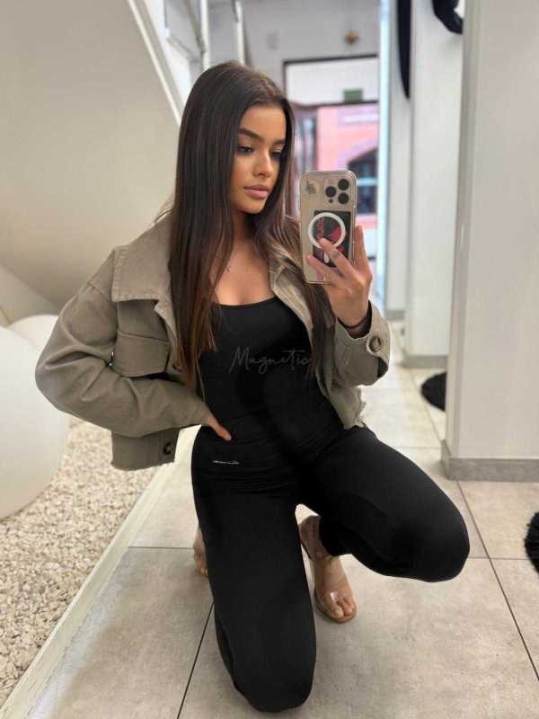 K614 Kurtka Katanka Oversize Mocca