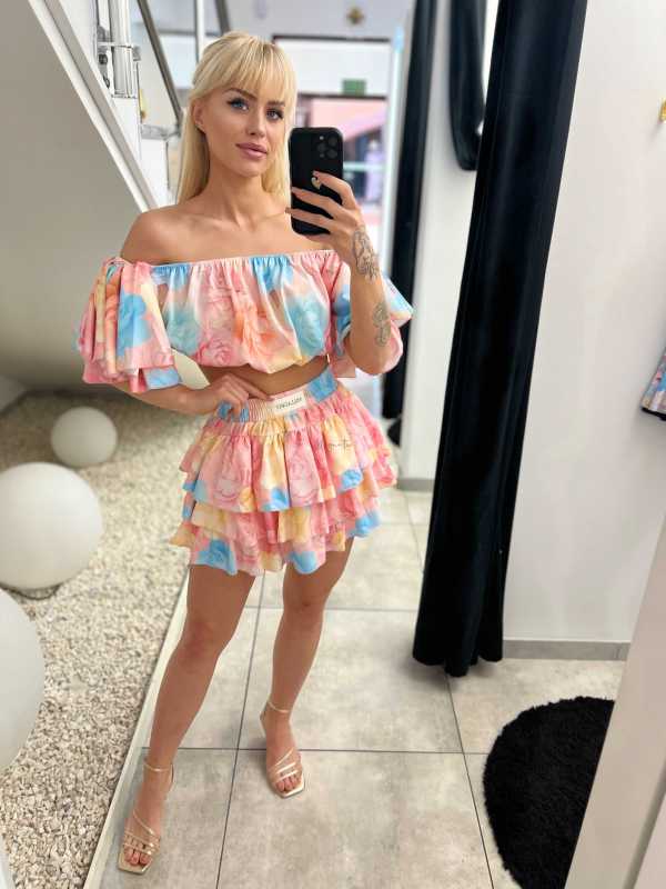 ML831 Komplet 2 częściowy Pastelowe Wzory