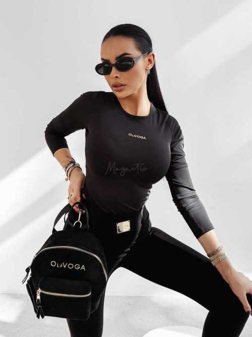 OLV869 Legginsy Modelujące Ola Voga VIROIA Złota Blaszka