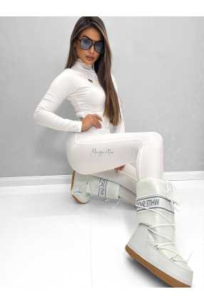 ML200 Kombinezon Modelujący Bawełniany Biały