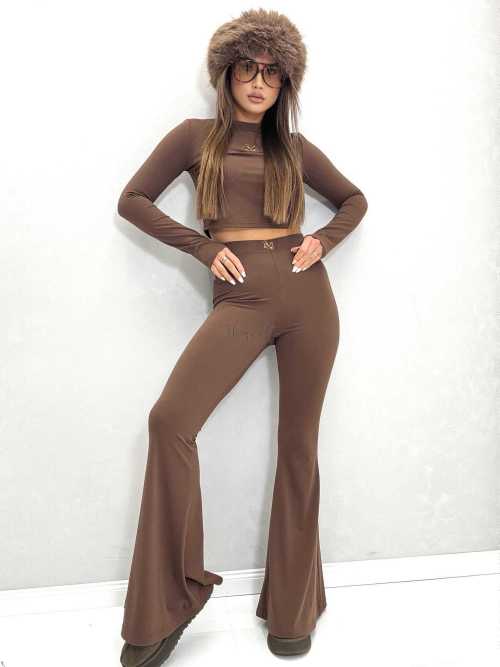 ML236 Komplet Modelujący Bawełniany Dzwony Millagro Mleczna Czekolada