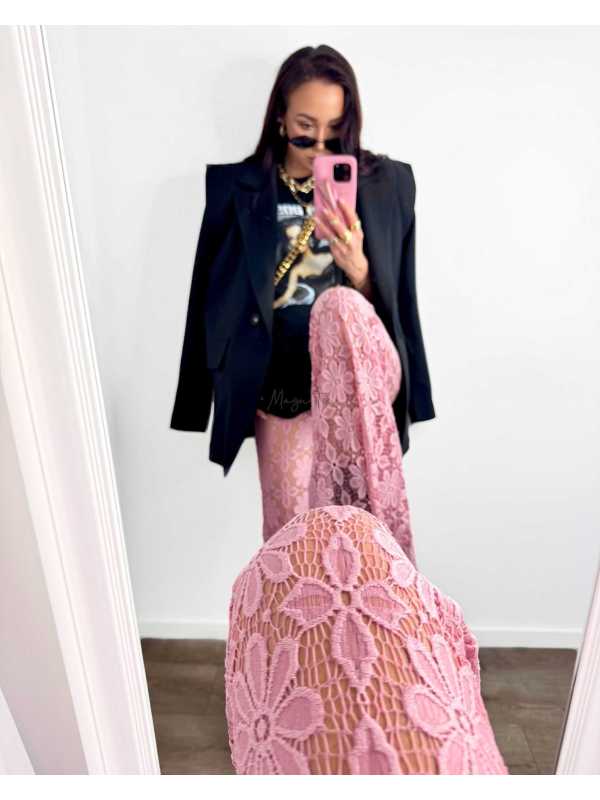 LM264 Marynarka La Milla Wigilia Czarna