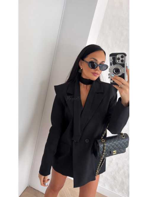 LM264 Marynarka La Milla Wigilia Czarna