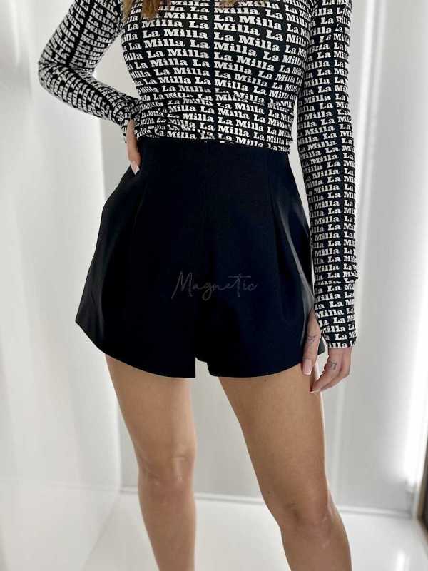 LM070 Spodenki La Milla Chmurka Czarne