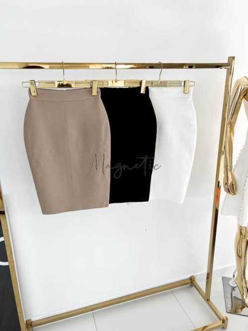 NB099 Spódnica Bandage Bandażowa Czarna