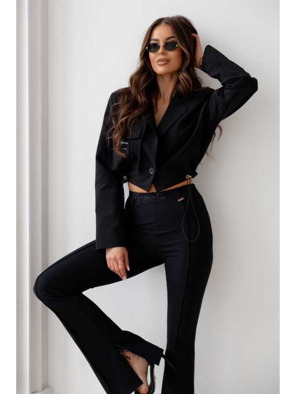 LV095 Marynarka / Kurtka Priam La Vestino Czarna