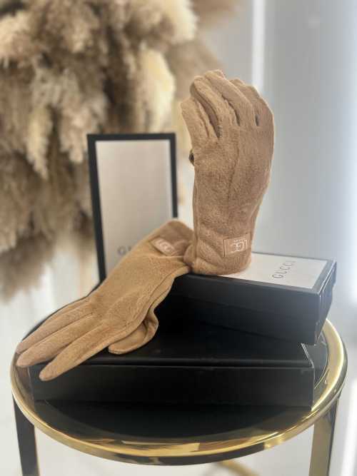 NB037 Rękawiczki Zimowe UGC Polar/Misiu Camel