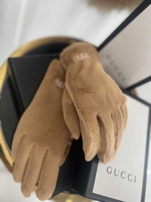 NB037 Rękawiczki Zimowe UGC Polar/Misiu Camel