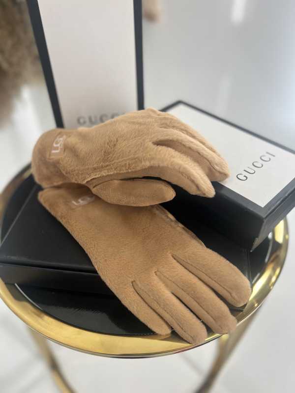 NB037 Rękawiczki Zimowe UGC Polar/Misiu Camel