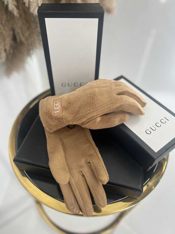 NB037 Rękawiczki Zimowe UGC Polar/Misiu Camel