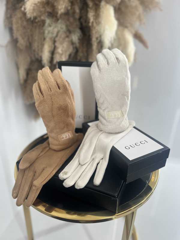 NB037 Rękawiczki Zimowe UGC Polar/Misiu Camel