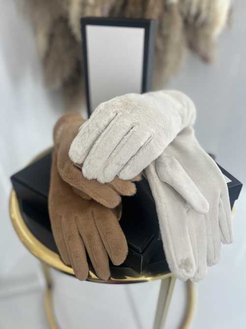 NB037 Rękawiczki Zimowe UGC Polar/Misiu Camel