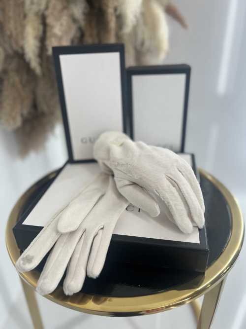 NB037 Rękawiczki Zimowe UGC Polar/Misiu Ecru