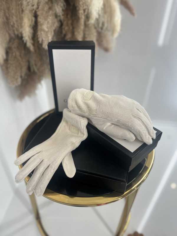 NB037 Rękawiczki Zimowe UGC Polar/Misiu Ecru