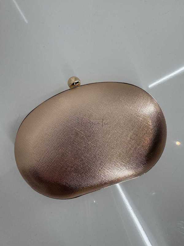 T104 Torebka Wizytowa Puzderko Złota