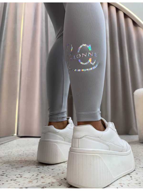 LM131 Komplet Modelujący Dresowy La Monne  Holo Szary