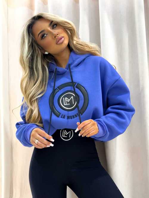 LM760 Dresowa Bluza La Monne Bella Veri Peri