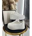 B155 Buty Sneakersy Damskie Białe