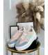 B156 Buty Sneakersy Damskie Multi w stylu retro