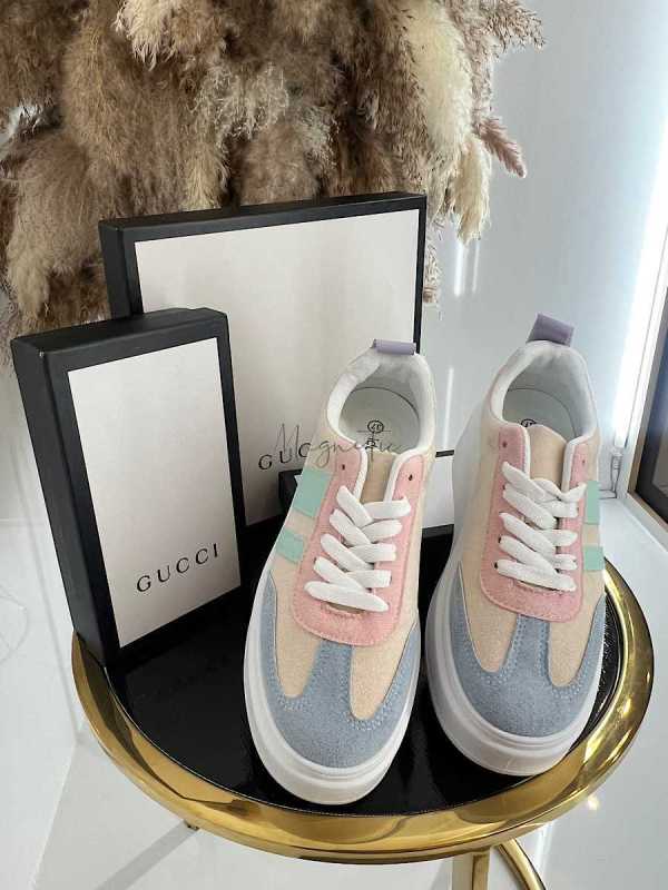 B156 Buty Sneakersy Damskie Multi w stylu retro