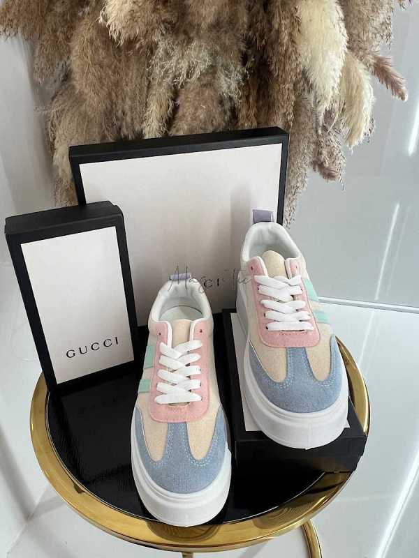 B156 Buty Sneakersy Damskie Multi w stylu retro