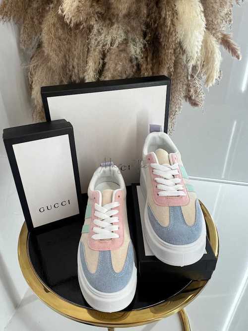 B156 Buty Sneakersy Damskie Multi w stylu retro