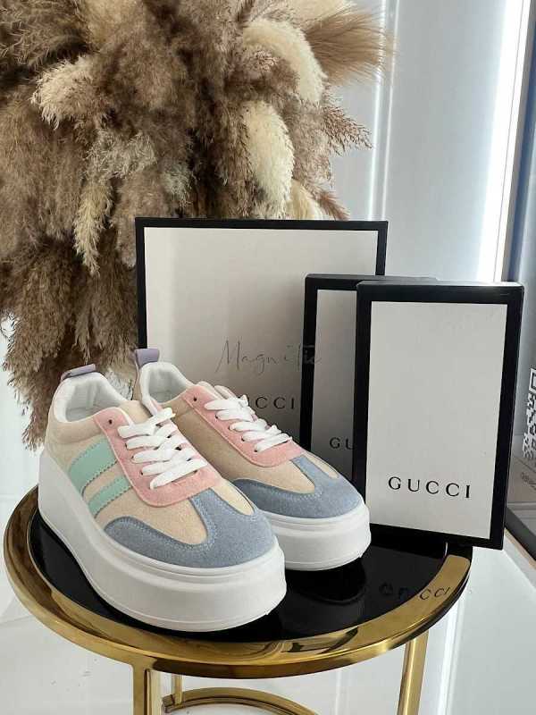 B156 Buty Sneakersy Damskie Multi w stylu retro